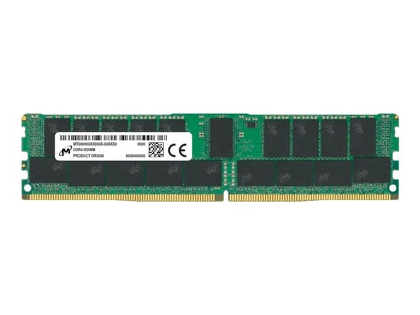 Micron - DDR4 - modul - 8 GB - DIMM 288-PIN - 3200 MHz / PC4-25600 - CL22 - 1,2 V - registrert