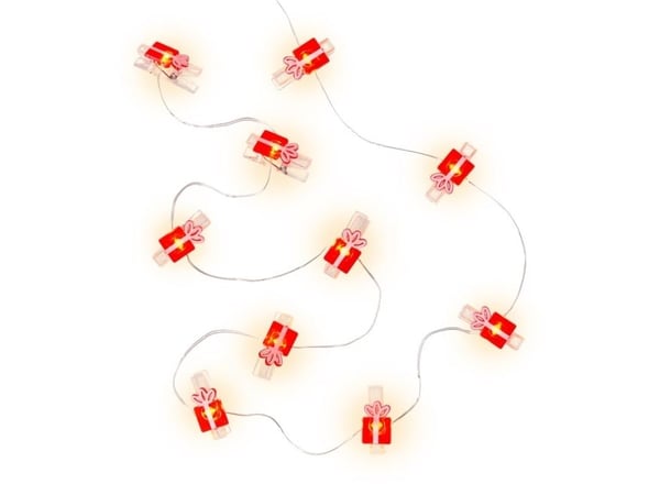 10 LED valokuva clip valo ketju "lahja"