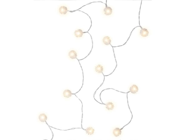 Goobay 60273, Fairy lights, Läpinäkyvä, Valkoinen, Kupari, Muovi, IP20, 20 lamppua, LED