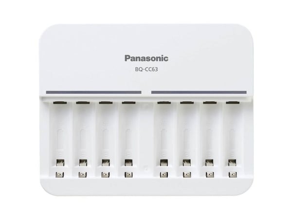 Panasonic eneloop BQ-CC63E - Batterilader - 8 x batterier lader - 1.5 A