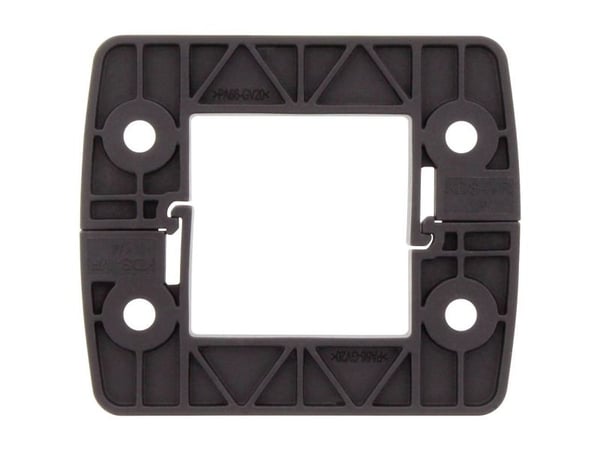CONTA-CLIP KDS-IVR 1-4 BK Låseramme Pladetykkelse (maks.) 3 mm Polyamidi 6.6 Sort 10 stk
