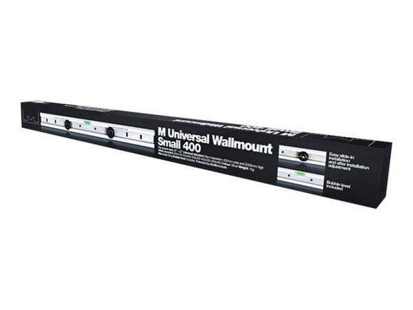 Multibrackets M Universal Wallmount Large - Monteringssett (veggmontering) - for flatpanel - svart - skjermstørrelse: 46"-63" - veggmonterbar