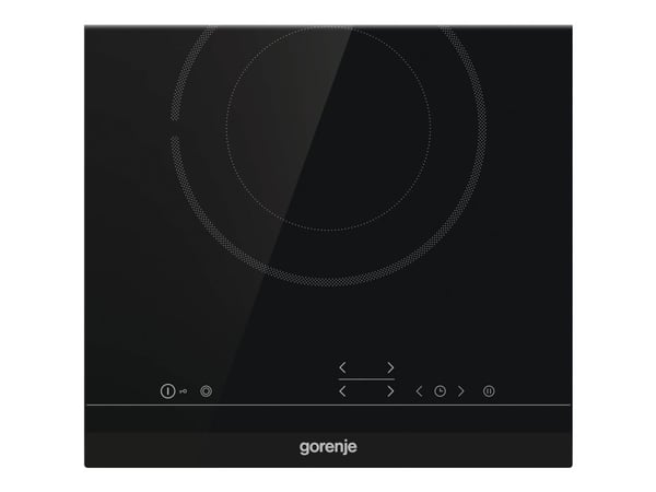 Gorenje ECT322BCSC - Keraaminen keittotaso - 2 keittolevyä - Niche - leveys: 28,3 cm - syvyys: 49 cm - musta fasettikuvioitu etuosa