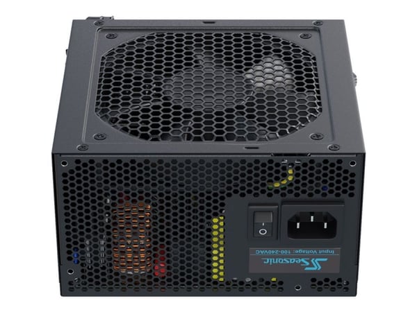 Seasonic G12 GM Series - Strømforsyning (intern) - ATX12V - 80 PLUS Gold - AC 100-240 V - 650 watt