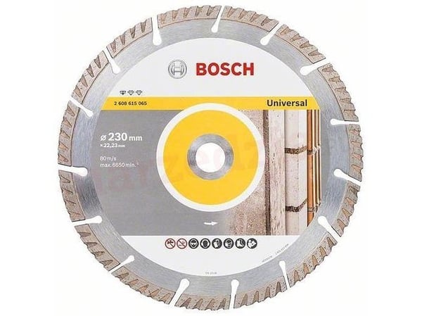 Bosch DIAMANTSKIVE STD UNIVERSAL 230X22,23MM
