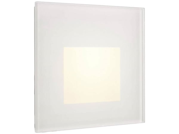 Deko Light avdekking melkefarget kvadratisk for Alwaid 930480, hvit (RAL 9016)