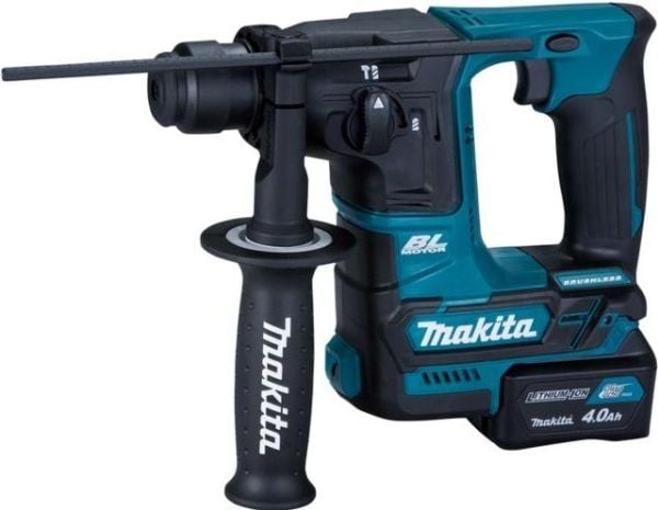Makita HR166DSMJ - Roterande hammare - sladdlös - 2-läge - SDS-plus - 1.1 joule - 2 batterier - 10.8 V