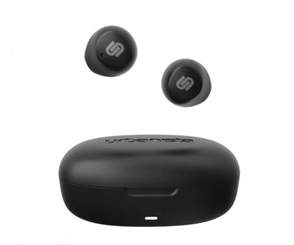 Urbanista Lisbon - True wireless-hörlurar med mikrofon - inuti örat - Bluetooth - midnattssvart