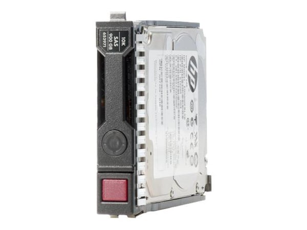 HPE Enterprise - Harddisk - 900 GB - hot-swap - 2.5" - SAS 12Gb/s - 10000 rpm - med HP SmartDrive-holder