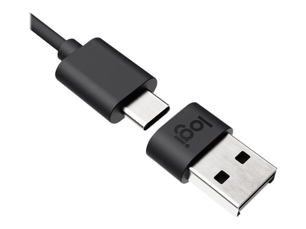 Logitech Zone Wired - Hodesett - on-ear - kablet - USB-C - grafitt