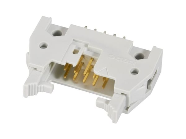 FCI 71918-240LF stifthyls/Polstiftkontaktdon med kort utlösningsgrepp stigning 2,54 mm, totalt 40 poler, 2 rader - 1 st