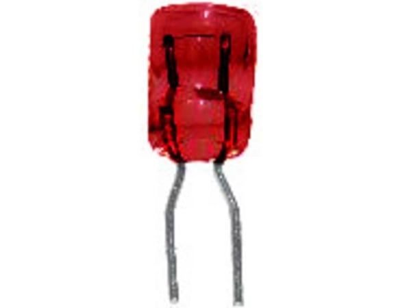 BELI-BECO 68512 miniatyrpære 5 V 0,15 W Bi-Pin 2,8 mm rød, 1 stk