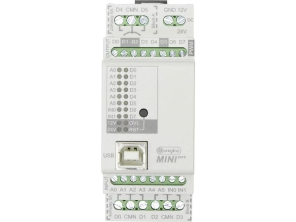 Controllino MINI pure 100-000-10 PLC-kontrollmodul 12 V/DC, 24 V/DC