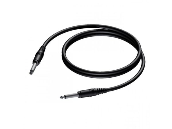Adapter AV Procab Procab CAB600/1.5 6.3 mm jack male mono - 6.3 mm Jack male mono 1.5 meter