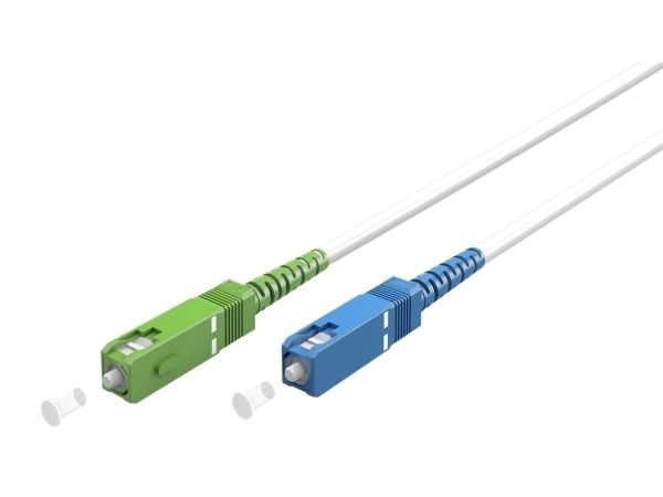 Goobay 59623, 15 m, FTTH, OS2, SC, SC