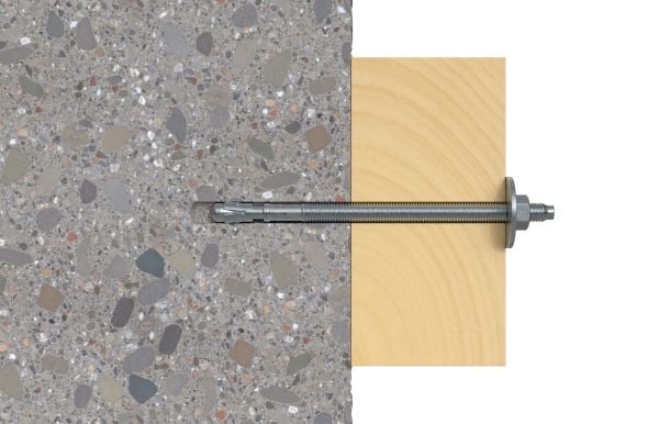 Fischer 45579, Expansionsankare, Betong, M12, ETA-07/0211, 194 mm, 1,2 cm