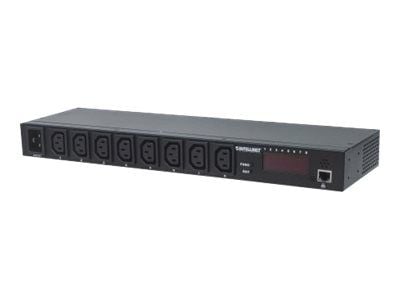Intellinet 19" Intelligent 8-Port PDU, 19" Rackmountable C13 Intelligent Power Distribution Unit; Monitors Power, Temperature and Humidity - Tehonj... Intellinet 19" Intelligent 8-Port PDU, 19" Rackmountable C13 Intelligent Power Distribution Unit; Monitors Power, Temperature and Humidity - Tehonj...
