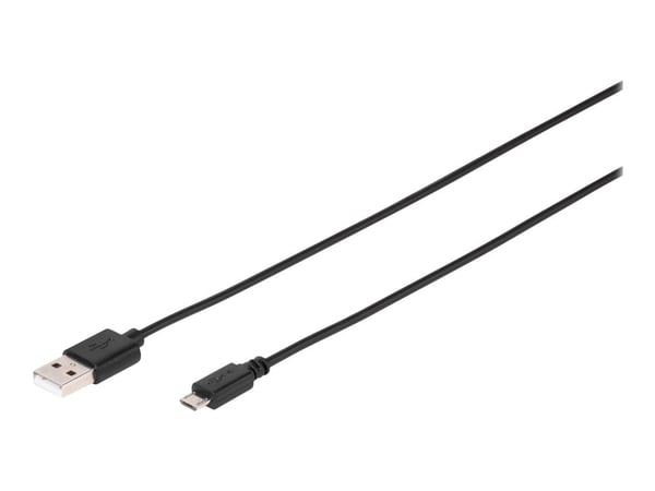 Vivanco CCVVMUSB24ABK - Auton virtalähde - 2,4 A (USB) - kaapelissa: Micro-USB - musta