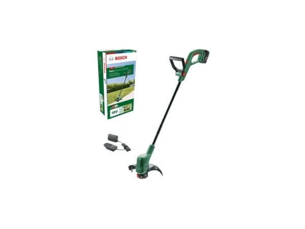 Bosch Home and Garden EasyGrassCut 18V-230 Sladdlös grästrimmer inkl. batteri, inkl. laddare 18 V 2 Ah Klippbredd (max.): 23 cm