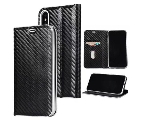 Carbon Flip-skal iPhone XR