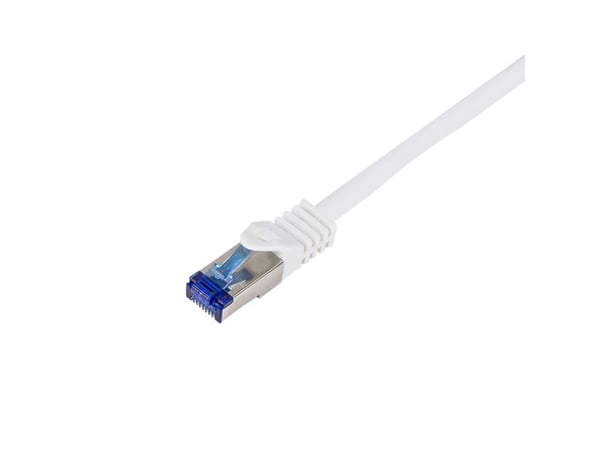 LogiLink C6A071S, 5 m, Cat6a, S/FTP (S-STP), RJ-45, RJ-45, Valkoinen