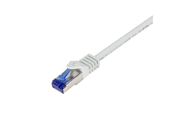 LogiLink Professional Ultraflex - Koblingskabel - RJ-45 (hann) til RJ-45 (hann) - 15 m - 6 mm - S/FTP - CAT 7 (kabel) / CAT 6a (kontakter) - haloge...