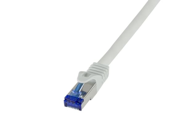 LogiLink Professional Ultraflex - Koblingskabel - RJ-45 (hann) til RJ-45 (hann) - 50 m - 6 mm - S/FTP - CAT 7 (kabel) / CAT 6a (kontakter) - haloge...