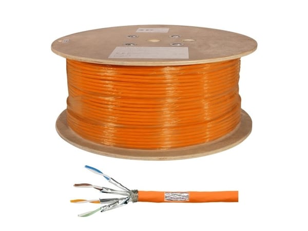 LogiLink CPV0062, 500 m, Cat7, S/FTP (S-STP), Orange
