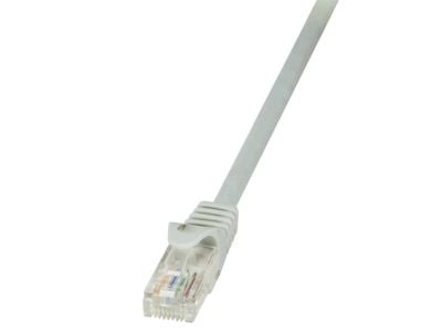 LogiLink - Koblingskabel - RJ-45 (hann) til RJ-45 (hann) - UTP - CAT 5e - grå