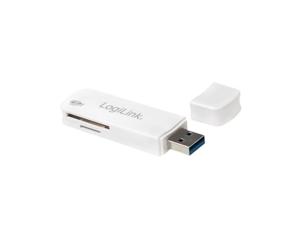 LogiLink CardReader USB 3.0 - Kortleser (SD, microSD, SDHC, microSDHC, SDXC, microSDXC) - USB 3.0