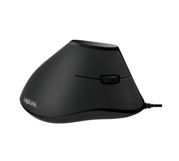 LogiLink ID0158, Oikeakätinen, Optinen, USB A-tyyppi, 1000 DPI, Musta