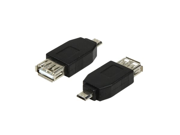 LogiLink - USB-sovitin - USB (hun) til Micro-USB Type B (han) - USB 2.0 - lajittelu - lajittelu