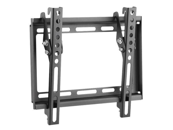 LogiLink BP0035, 58,4 cm (23"), 106,7 cm (42"), 50 x 50 mm, 200 x 200 mm, -8 - 0°, Sort, Rustfritt stål