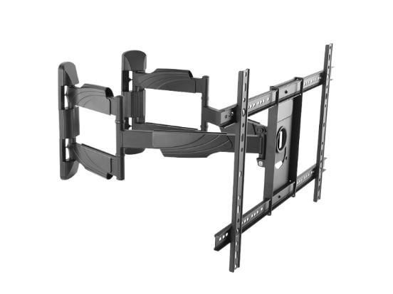 LogiLink BP0047, 200 x 200 mm, 600 x 400 mm, -8 - 5°, -90 - 90°, stål, svart, rustfritt stål