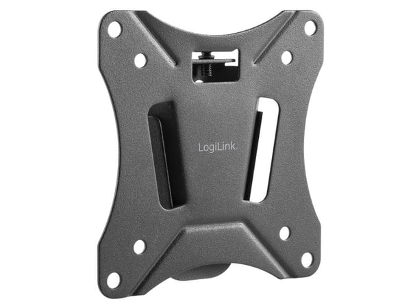 LogiLink BP0073, Veggfeste, Sort, 25 kg, Vegg, 75 x 75,100 x 100 mm, 68,6 cm (27")