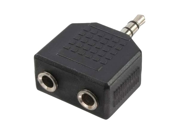 LogiLink CA1002, 3.5mm, 2x3.5mm, Lajittelu