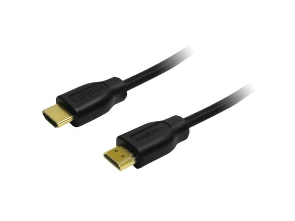 LogiLink CH0005, 0,5 m, HDMI Type A (Standard), HDMI Type A (Standard), 8,16 Gbit/s, musta
