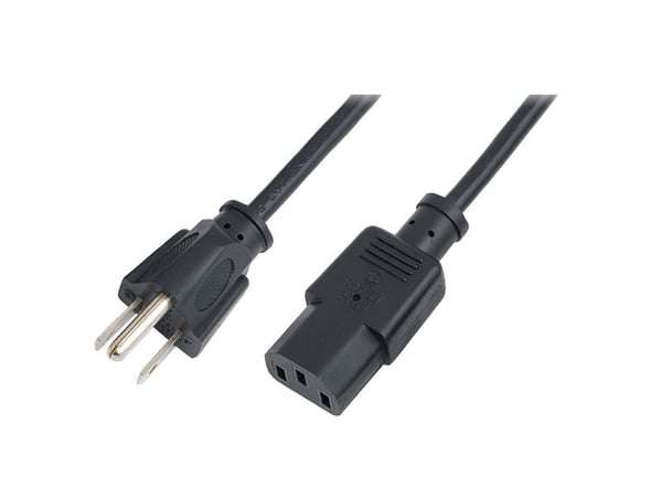 LogiLink NEMA5-15P - IEC 60320-1 (C13), 1,8m, 1,8 m, NEMA 5-15P, C13-liitin