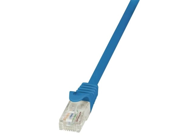 LogiLink - Liitäntäjohto - RJ-45 (uros) - RJ-45 (uros) - 50 cm - UTP - CAT 5e - sininen