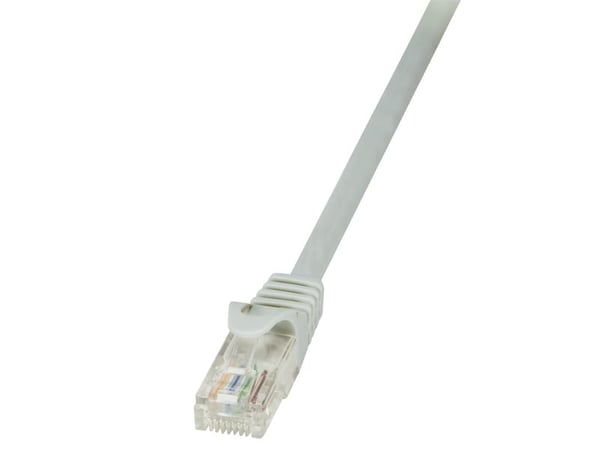 LogiLink 3m Cat.6 U/UTP RJ45, 3 m, Cat6, U/UTP (UTP), RJ-45, RJ-45, Grå