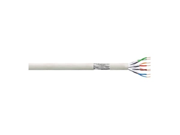 LogiLink CP2100S, 100 m, Cat6, S/FTP (S-STP), Grå