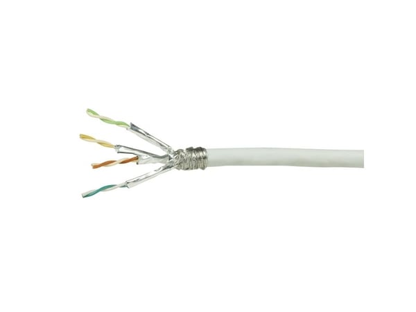 LogiLink CPV0054, 100 m, Cat7, S/FTP (S-STP), Hvit