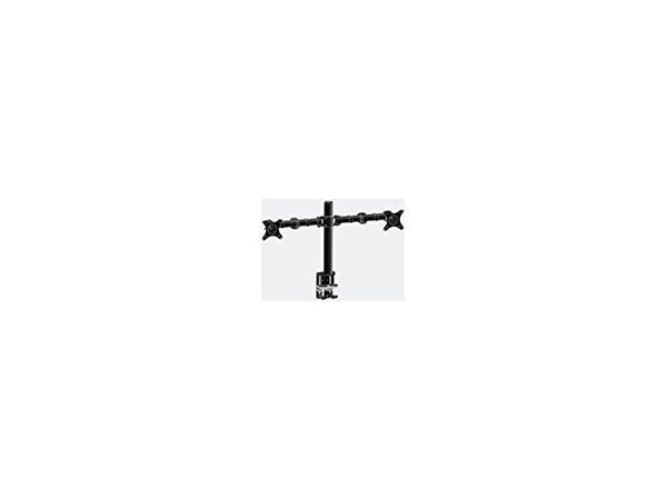 Iiyama DS1002C-B1 - Monteringssett - justerbar arm - for 2 skjermer - svart - skjermstørrelse: 10"-30" - skrivebordsmonterbar - for ProLite E2783QS...