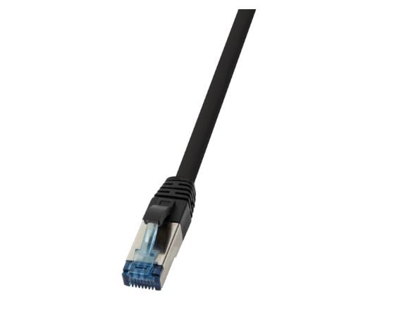 LogiLink 10G - Koblingskabel - RJ-45 (hann) til RJ-45 (hann) - SFTP - CAT 6a - halogenfri, utendørs - svart