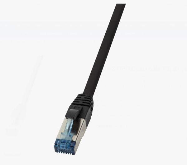 LogiLink CQ6115S, 20 m, Cat6a, S/FTP (S-STP), RJ-45, RJ-45, Sort