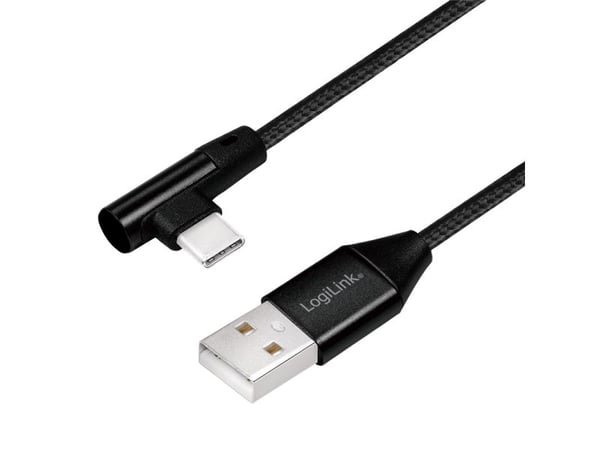 LogiLink CU0137, 0,3 m, USB A, USB C, USB 2.0, 480 Mbit/s, Lajittelu
