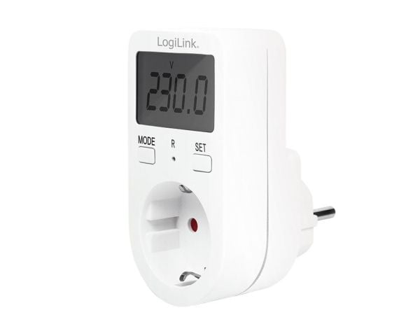 LogiLink EM0002A, Strøm, 16 A, 3680 W, 51 mm, 96 mm, 72 mm, 51 mm, 96 mm, 72 mm