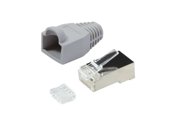 LogiLink MP0021, RJ45, Grå, Gjennomsiktig, 350 g, 100 stykker, 170 mm, 240 mm