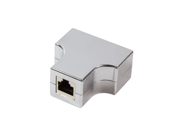 LogiLink T-Adapter - Nätverksdelare - RJ-45 (hona) till RJ-45 (hona) - skärmad