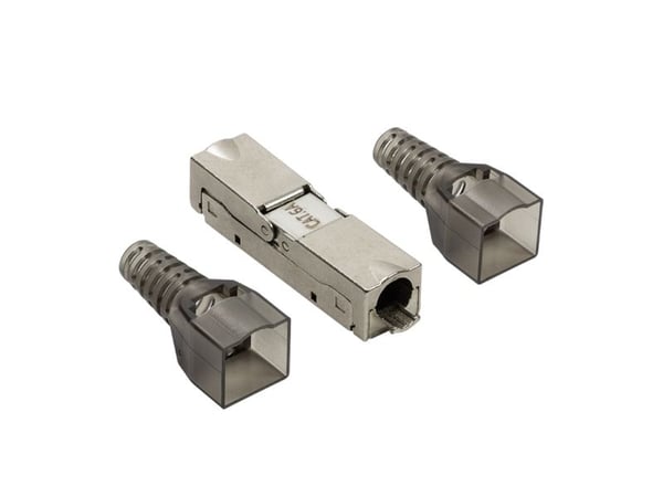 LogiLink MP0046, Grå, Cat6a, Aluminium, 1 stykker